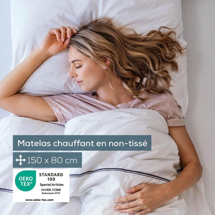 Beurer TS 17 Heated Underblanket ; Attachemnt to the mattress; Breathable; 3 temperature settings;washable on 30°;150(L)x80(W) cm