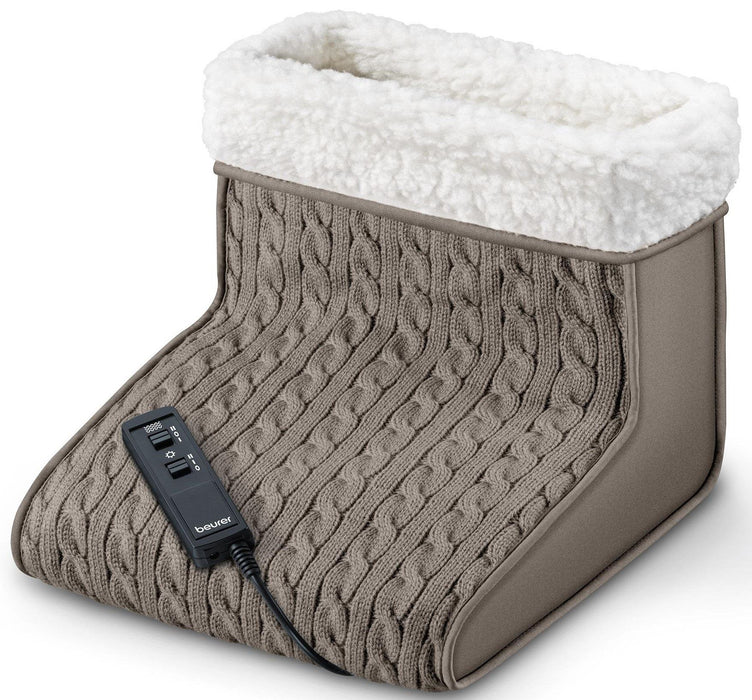 Beurer FWM 45 Massage foot warmer; 2 temperature and massage settings; washeble by hand, 16 Watts; 32(L)x26(B)x26(H)