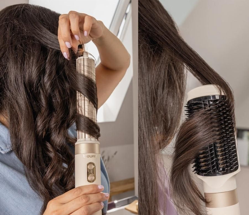 Beurer HT 100 Multistyler, Airstyler 5-in-1, Ceramic-tourmaline coating; Quiet up to 75 dB ; x 3 blower & temperature settings; storage bag & heat protection glove