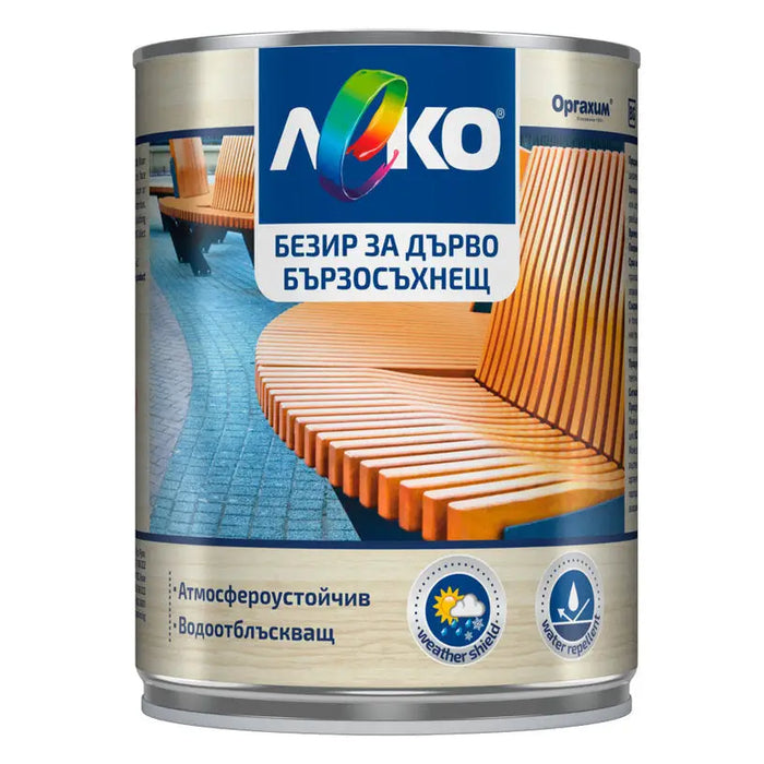 BEZIR FOR WOOD FAST DRYING 750 ML LEKO - Лакове за дърво<<<Лакове и импрегнанти за дърво<<<Бои и лакове<<<Praktiker