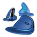 Bezprzewodowa mysz pionowa Delux M618XSD BT + 2.4G RGB (niebieska) - Vertical mice<<<Mice<<<Gaming<<<InnproXML