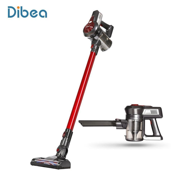 Dibea T6 Cordless Vacuum Cleaner with Docking Station and Container, 7kpa Suction