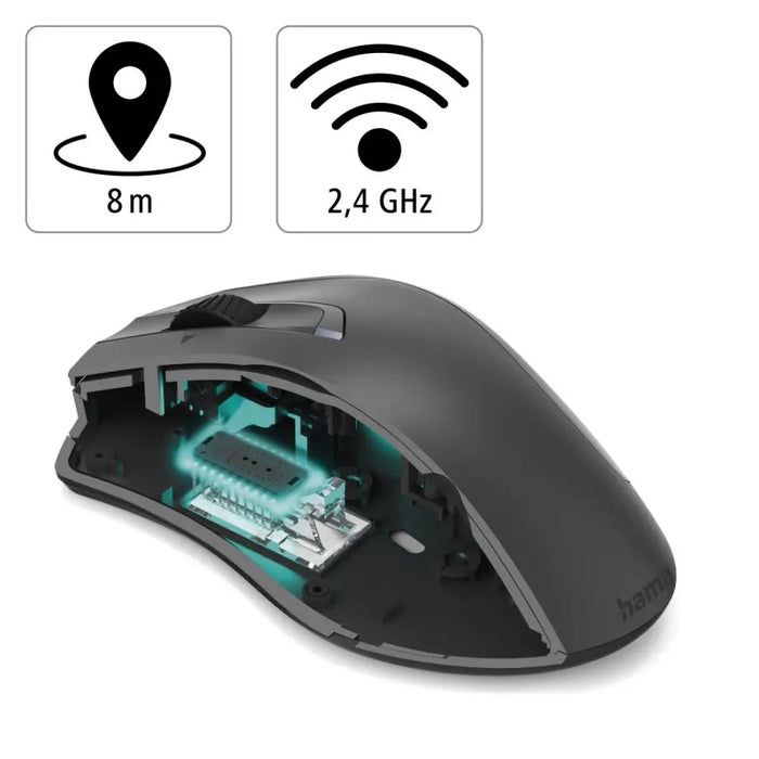 Безжична лазерна мишка MW-900 V2 HAMA-173016 - Мишки<<<Компютърна периферия<<<ValiAPI&&&Мишки<<<Периферии<<<Лаптопи