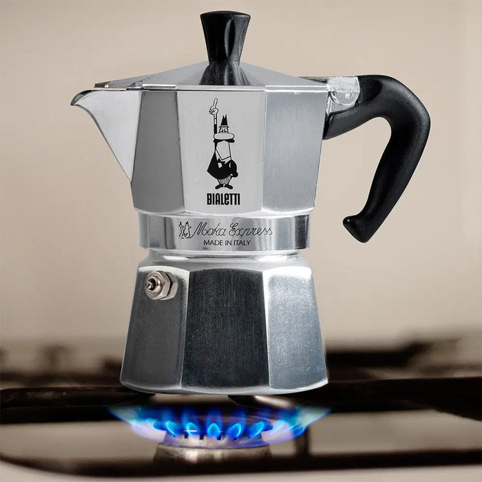Bialetti Moka Express Moka pot 0.06 L Aluminium Black - Tea and coffee makersAGD-ZAP<<<Home Appliance