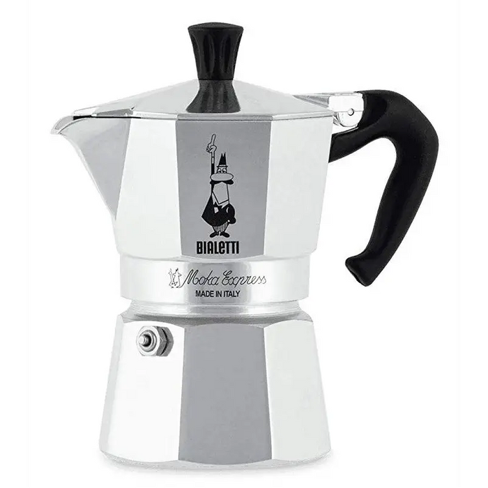 Bialetti Moka Express Moka pot 0.06 L Aluminium Black - Tea and coffee makersAGD-ZAP<<<Home Appliance