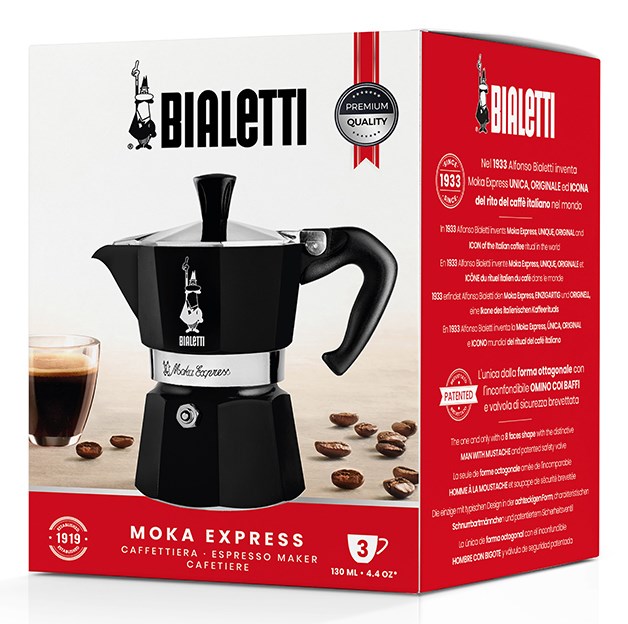 Bialetti Moka Exress Moka pot Black