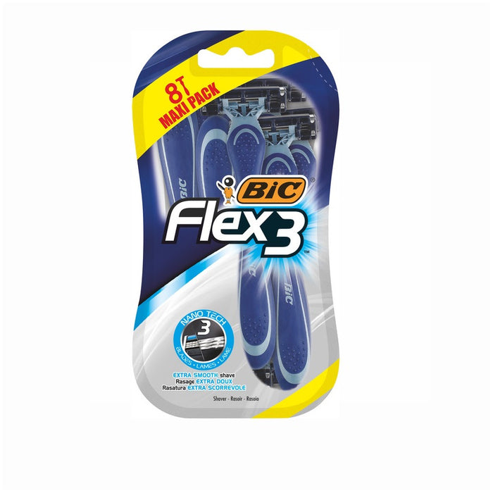 SHAVER FLEX3 BL 6+2 BIC