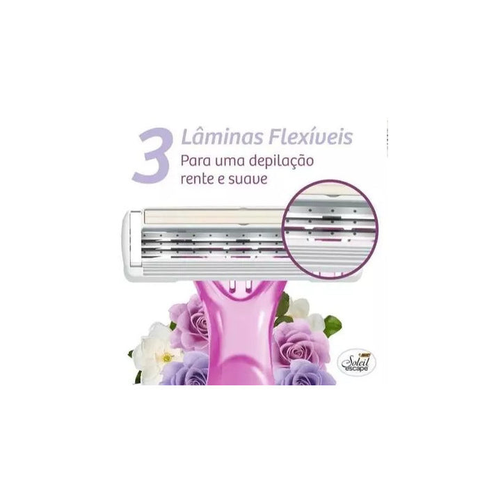 RAZOR SOLEIL ESCAPE 3 MOTHER'S TEAR/ROSE BL3 BIC