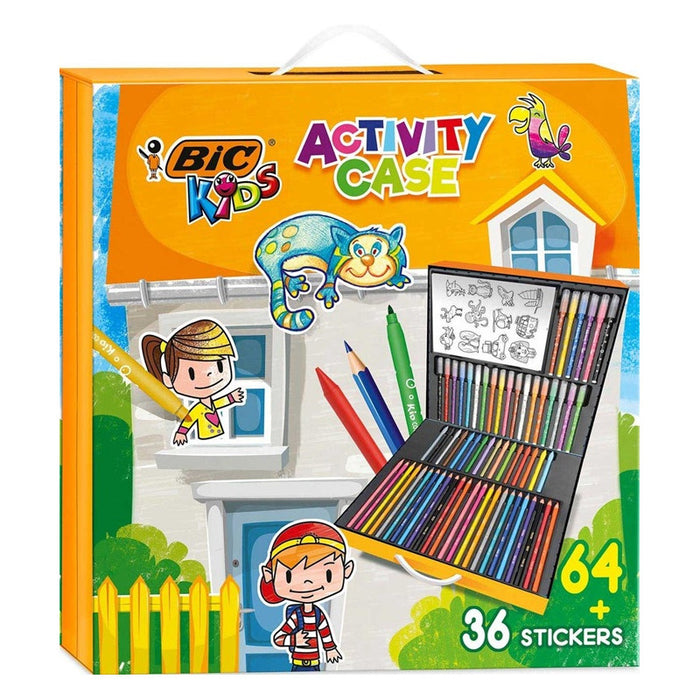 BIC COLORING ACTIVITY CASE SET