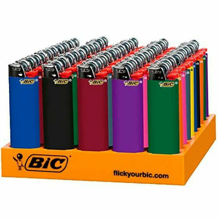 Lighter Bic Multicolour 50 Pieces 50 Units