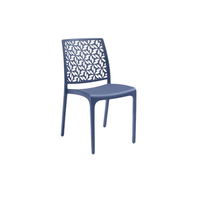 GARDEN CHAIR 46X57X81CM MIAMI BLUE BICA NINFA
