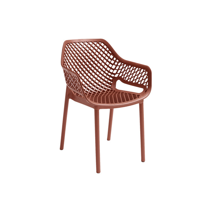 GARDEN CHAIR 58X60X82 BRICK RED BICA KYARA