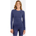 Bielizna termoaktywna z długim rękawem Odlo BL TOP crew neck l/s ACTIVE WARM roz. M Niebieska - Thermoactive