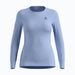 Bielizna termoaktywna z długim rękawem Odlo BL TOP crew neck s/s ACTIVE WARM roz. S Niebieska - Thermoactive