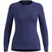 Bielizna termoaktywna z długim rękawem Odlo BL TOP crew neck s/s ACTIVE WARM roz. M Niebieska - Thermoactive