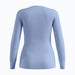 Bielizna termoaktywna z długim rękawem Odlo BL TOP crew neck s/s ACTIVE WARM roz. S Niebieska - Thermoactive