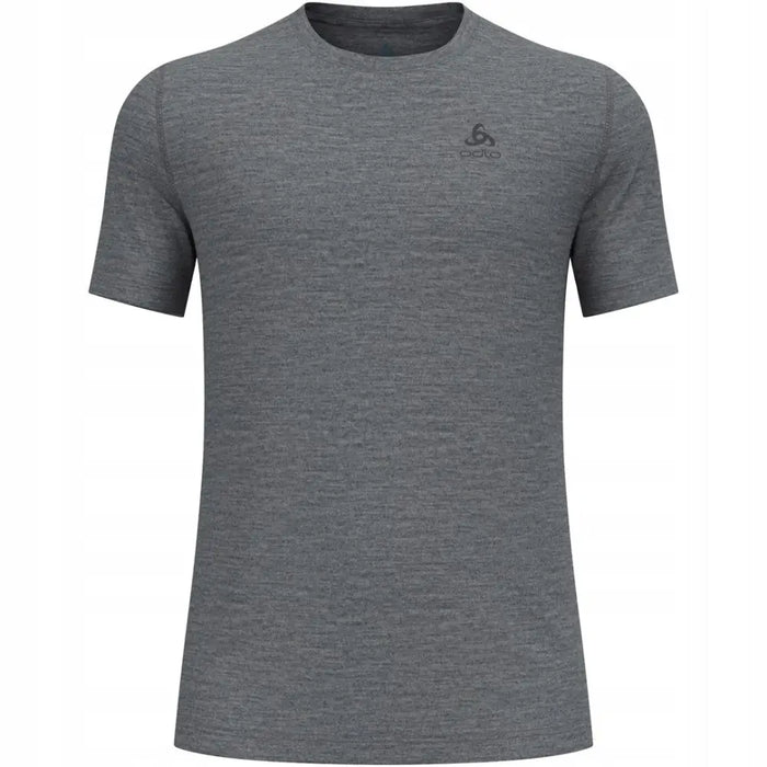 Bielizna termoaktywna z krótkim rękawem Odlo BL TOP crew neck l/s MERINO 160 roz. M Ciemnoszary - Thermoactive