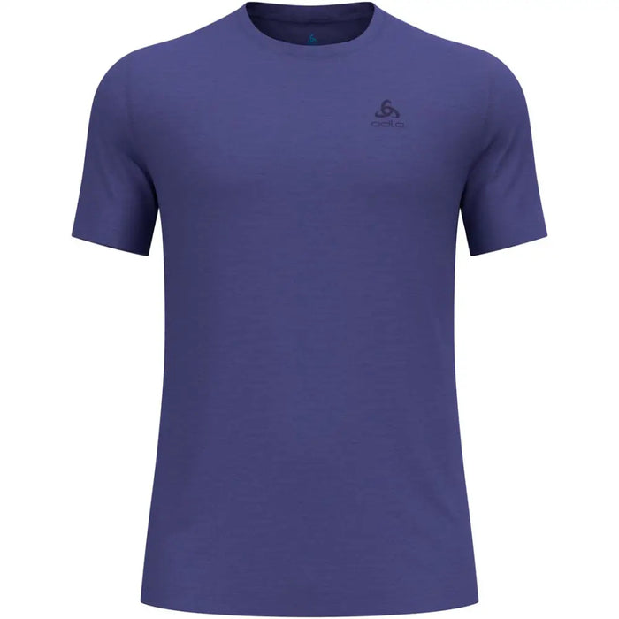 Bielizna termoaktywna z krótkim rękawem Odlo BL TOP crew neck l/s MERINO 160 roz. S Niebieska - Thermoactive