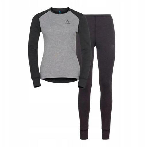 Bielizna termoaktywna - zestaw Odlo Set ACTIVE WARM Special Set roz. L Szara - Thermoactive underwearODM-BTE<<<Military