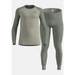 Bielizna termoaktywna - zestaw Odlo Set ACTIVE WARM Special Set roz. M Ciemnoszara - Thermoactive