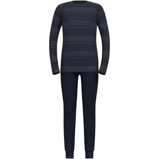 Bielizna termoaktywna - zestaw Odlo Set ACTIVE WARM Special Set roz. M Granatowa - Thermoactive