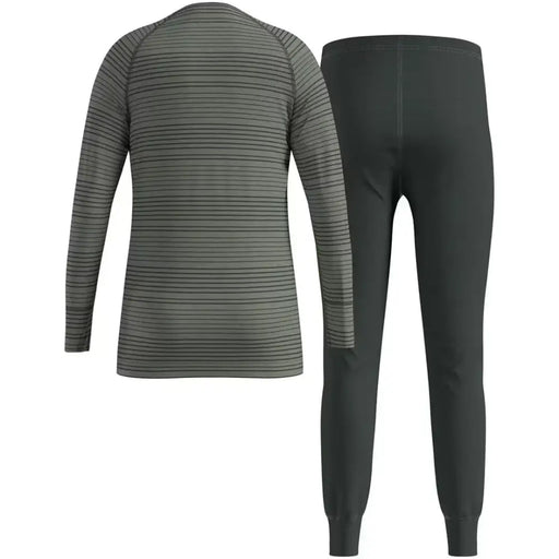 Bielizna termoaktywna - zestaw Odlo Set ACTIVE WARM Special Set roz. M Szara - Thermoactive underwearODM-BTE<<<Military