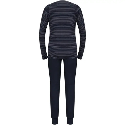 Bielizna termoaktywna - zestaw Odlo Set ACTIVE WARM Special Set roz. M Granatowa - Thermoactive