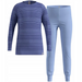 Bielizna termoaktywna - zestaw Odlo Set long ACTIVE WARM SET roz. 116cm Granatowa - Thermoactive