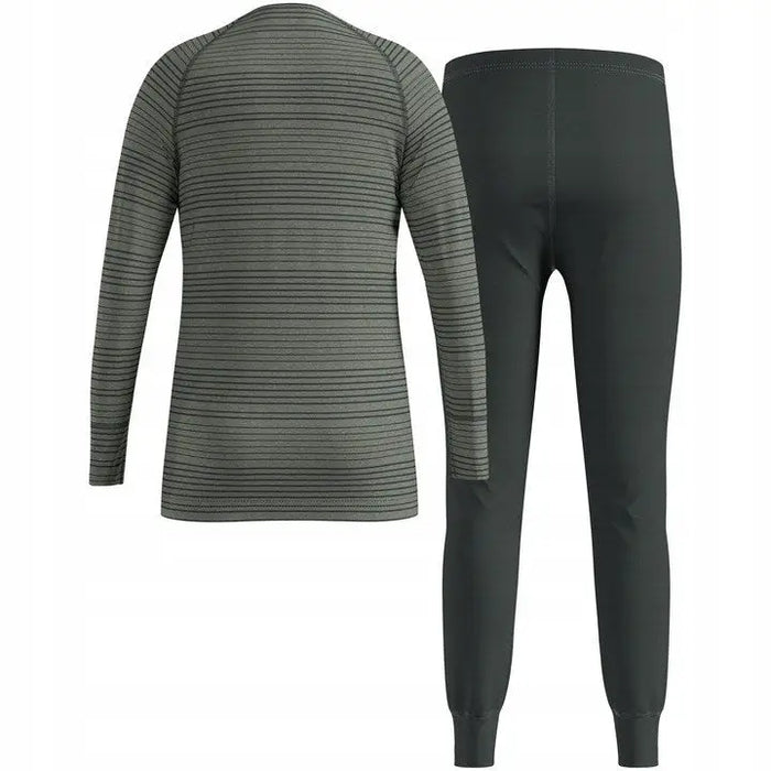 Bielizna termoaktywna - zestaw Odlo Set long ACTIVE WARM SET roz. 140cm Szara - Thermoactive