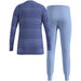 Bielizna termoaktywna - zestaw Odlo Set long ACTIVE WARM SET roz. 92cm Niebieska - Thermoactive