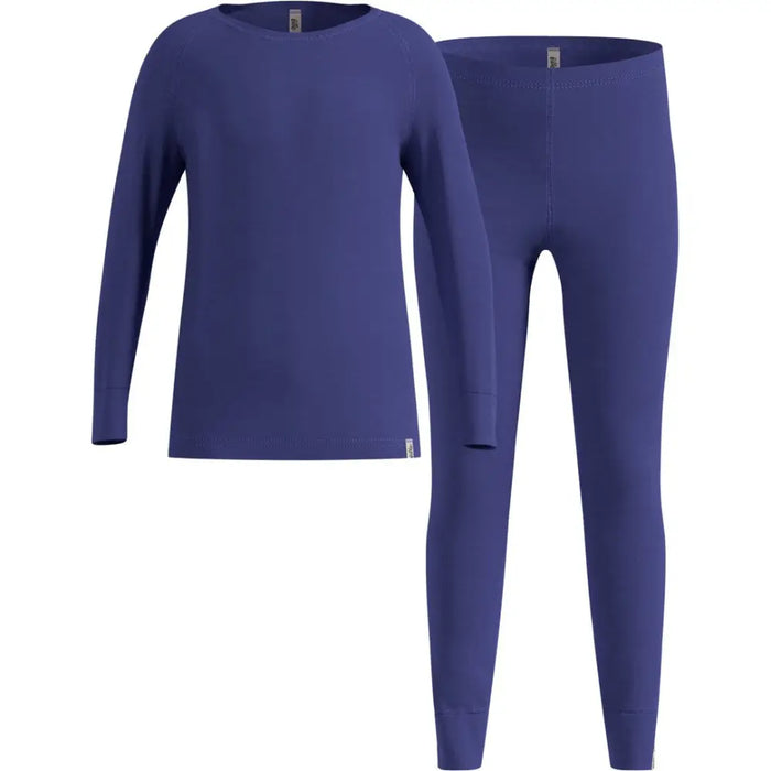 Bielizna termoaktywna - zestaw Odlo Set long MERINO 200 roz. 152cm Niebieska - Thermoactive underwearODM-BTE<<<Military