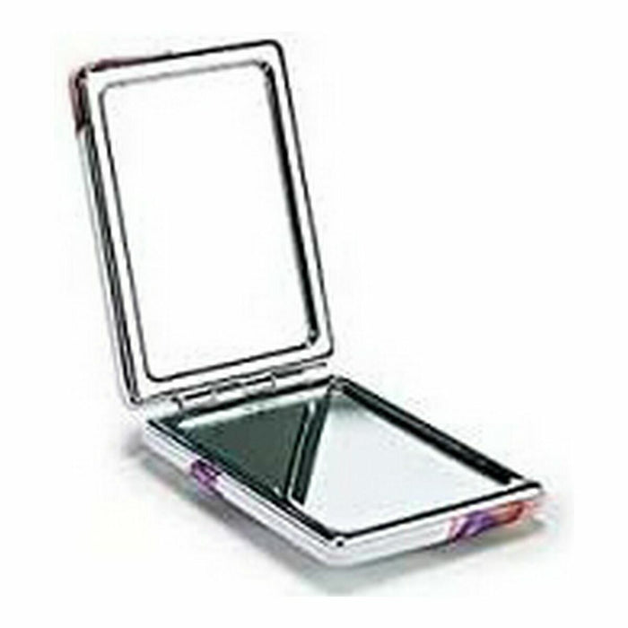 Magnifying Mirror Crystal Plastic Nails 2,5 x 8,5 x 6,2 cm Foldable (12 Units)