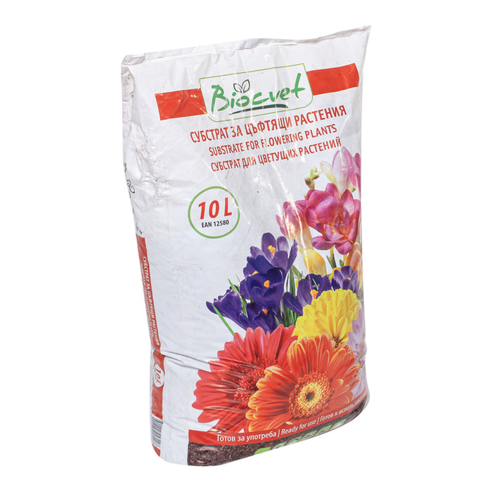 SUBSTRATE FOR FLOWERING 10L BIO COLOR