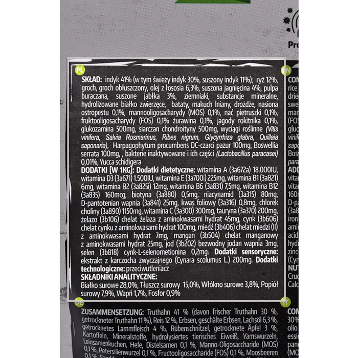 BIOFEED Euphoria Fresh Adult Medium & Large Turkey with lamb - dry dog food - 2kg - Dry foodDLP-KAS<<<For