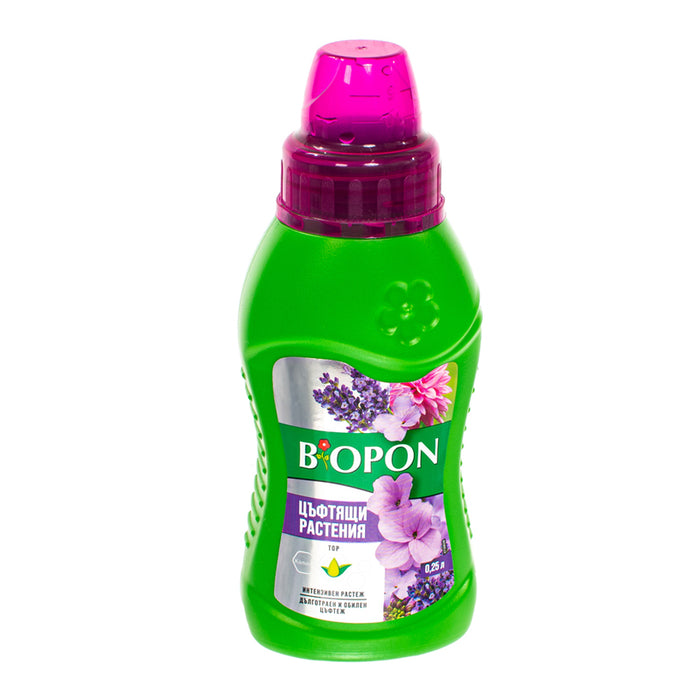LIQUID FERTILIZER FOR FLOWERING PLANTS 0.25L BIOPON