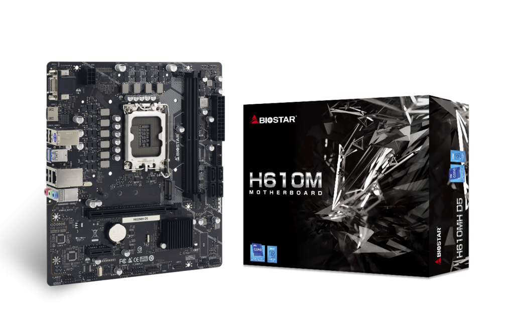 Motherboard BIOSTAR MH610MH D5, Socket 1700