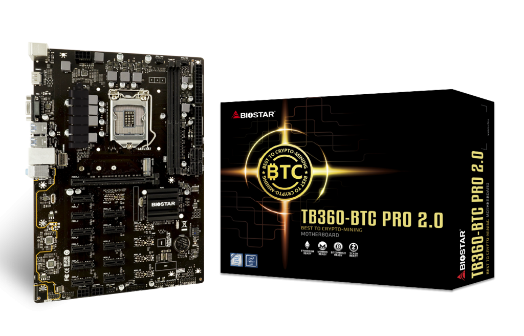 Motherboard BIOSTAR TB360-BTC PRO 2.0 Intel Socket 1151