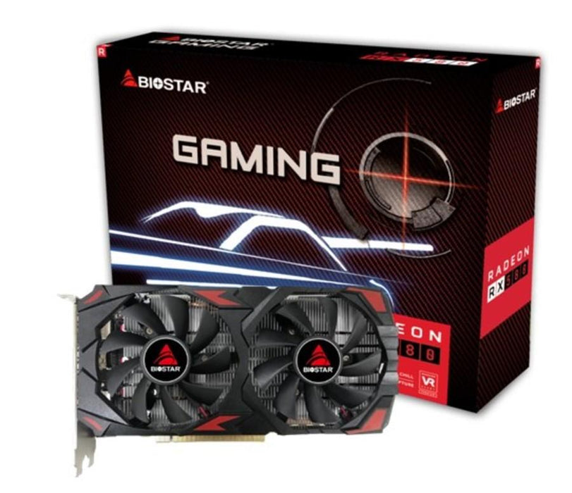 Video card BIOSTAR AMD Radeon RX580 8GB GDDR5