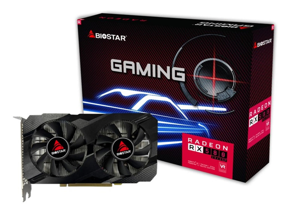 Video card BIOSTAR AMD Radeon RX580 8GB GDDR5