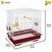 Bird Cage Ferplast Giusy Red White - Домашни Животни<<<Дом Градина<<<BigBuy&&&Пътуване и разходки<<<Домашни