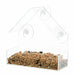 Bird feeder Trixie Transparent 225 ml 15 × 15 × 6 CM - Домашни Животни<<<Дом Градина<<<BigBuy&&&Купички за храна и