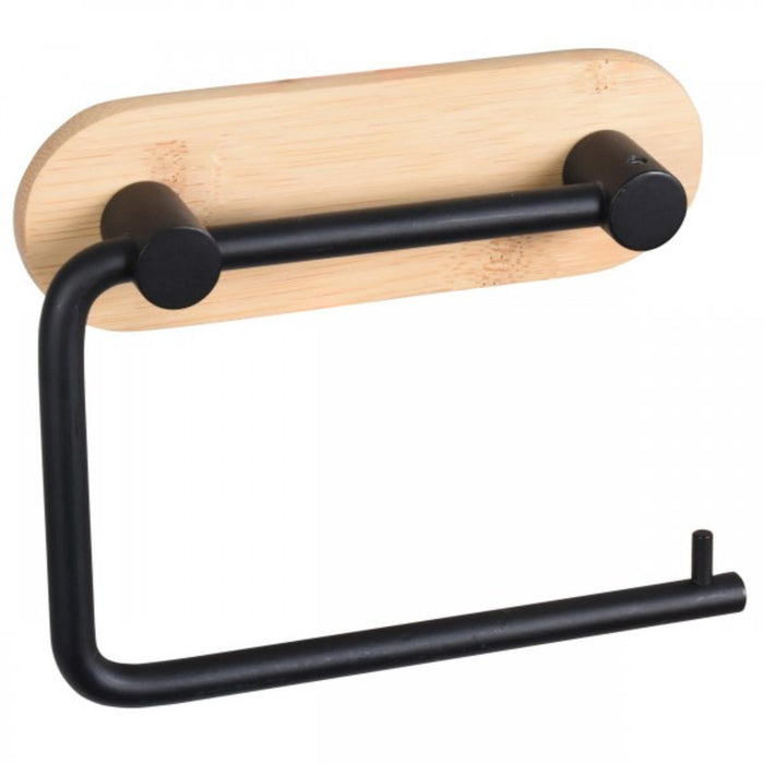 PLAIN BLACK WC PAPER HOLDER