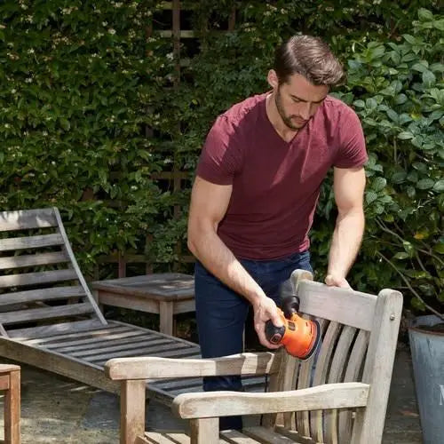 Black & Decker BEW210 Orbital sander 14000 RPM Black Orange - Eccentric grindersNEL-SMI<<<Electric toolsNEL<<<ActionPL