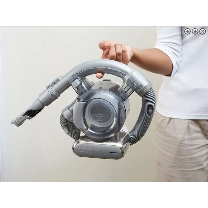 Black & Decker PD1820LF handheld vacuum Black Chrome Bagless - Vacuum cleanersAGD-ODK<<<Home Appliance