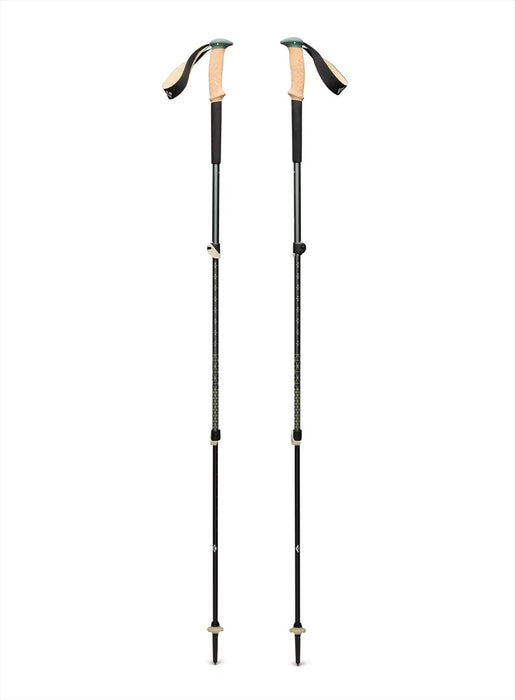 BLACK DIAMOND Trail Cork Trekking Poles laurel green