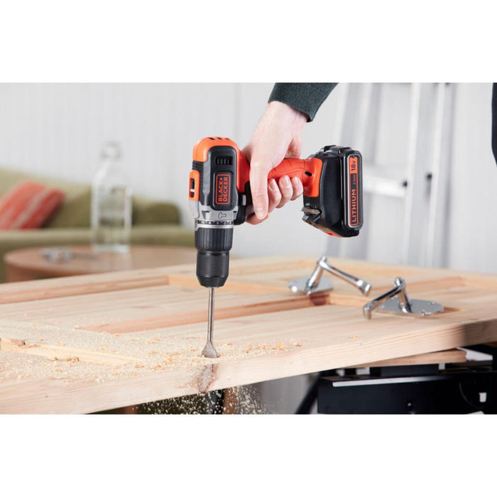 18V BLACK&DECKER CORDLESS DRILL