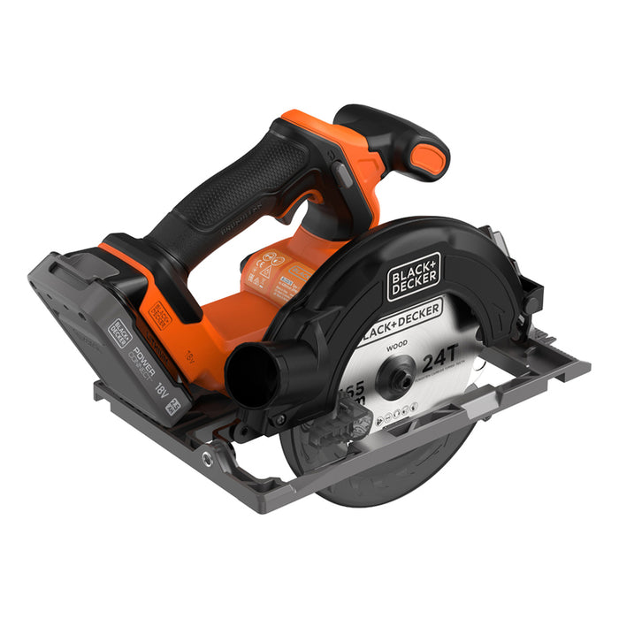 CORDLESS BRUSHLESS HAND CIRCULAR SAW BLACK&DECKER BLCCS78E1-QW