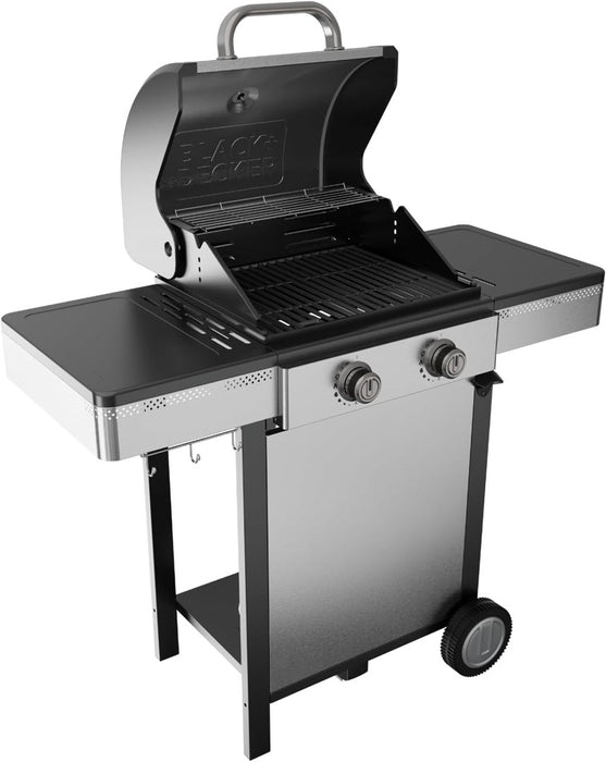 Black+Decker BXOG7200E gas grill, 2 burners x 3.6 kW