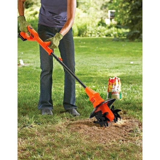 Black & Decker BETL1820L-QW mini tiller Electric mini tiller Battery