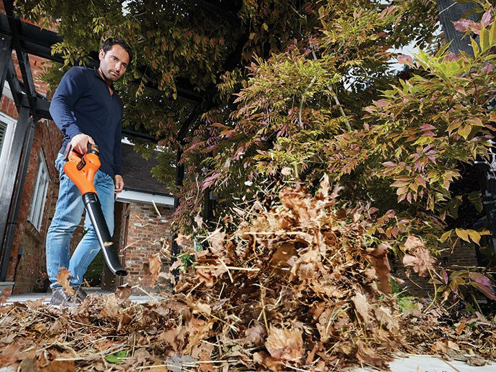 Black & Decker GWC1820PC cordless leaf blower 209 km/h Black, Orange 18 V Lithium